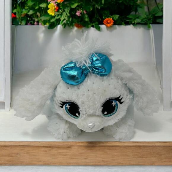 Gund Other - P.Lushes Pets Bianca Blings Dog Plush 6" Gund 2021 Stuffed Animal Toy White Blue